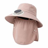 Long-lasting Solar Fan Hat Breathable Sun Shading Hat for 3.7V300MAH Beach Wear