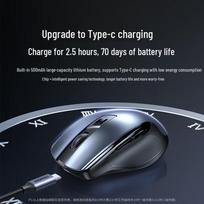 UGREEN MU006 Wireless Bluetooth Dual-Mode Ergonomic Silent Mouse