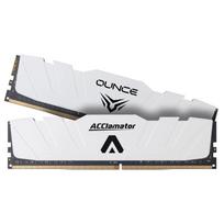 Acclamator DDR4 3200MHz 32GB (16GB x 2) Desktop PC Memory, PC4-25600 XMP 1.35V, with Heatsink, Ideal for GamingHigh-Performance Computers, White