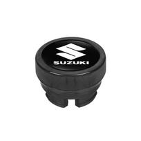 Car Cigarette Lighter Cover DustProof Decoration Cap For Suzuki Swift Jimny Ignis Alto SX4 S-cross Splash Baleno Vitara Celerio juoda