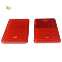 A04E-2Pcs Car Rear Bumper Reflector For Mercedes-Benz Sprinter 2002-2006 0221395R3 raudona