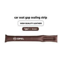 Car Seat Gap Sealing Strip Leather Anti Drop Storage Organizer For Opel Zafira Meriva Mokka Vivaro Vectra Antara Ampera
