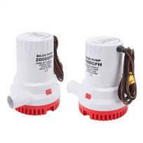 Bilge Pump Mini Boat Pumps 12V 24V 1500GPH 2000GPH Submersible Kayak Rule Water 24 Volt Garden Rinse Car Wash Bath 12V 2000GPH