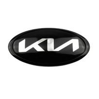 Car Front Hood Emblem Rear Trunk Badge Sticker for KIA K2 K3 K4 K5 KX7 Sportage Picanto Sorento Rio Soul Ceed Forte Accessories 11.4X5.7cm juoda
