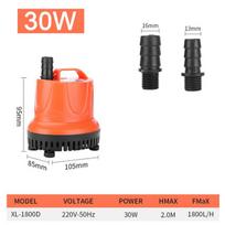 220V Bottom Suction Submersible Pump for Fish Tank Aquarium 30-110W Quiet Multifunctional Water Pump Water Change Circulation 220V-50HZ