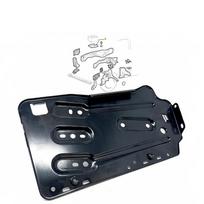 Automobilio akumuliatoriaus laikiklio plokštelės keitimas Peugeot Boxer Citroen Relay Fiat Ducato 1994-2006 7106C1 1329648080 Automobilio elektrinės dalys black