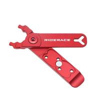 4 In 1 Bicycle Chain Link Pliers With Chain Connector Quick Removal Install MTB Bike Chain Buckle Open Close Clamp Repair Tool Only Tool Red