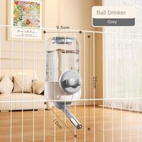 New Automatic Pet Feeder Large Capacity Plastic Cage Hanging Bowl Detachable Water Food Dispenser for Puppy Cats Rabbit