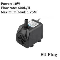 Ultra Quiet Water Pump Mini AC220V Brushless Motor Submersible Aquarium Water Pump Adapter Pond Fountain for Fish Tank Garden EU