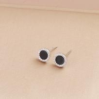 Hong Kong Style 925 Sterling Silver Geometric Ear Piercing – Versatile, Comfortable Sleep-Friendly Unisex Earrings for Men & Women 925 Silver