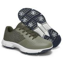Men's D613 Breathable Lace-up Golf Shoes with Spikes 44.5