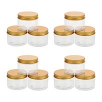 16Pcs Multipurpose Cosmetics Cream Sub Package Bottle Practical Travel Supply Fine Workmanship Compact Design Empty Sub Bottle 7X4.9X4.9CM