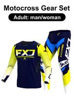 motocross gear set Enduro cross Jersey Pant Kits Racer Gear Set Off-road Mens Kits Women's mountain Downhill Motorcycle MX S-30
