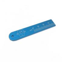 1Pcs Dental Stainless Steel measuring tape Dental Endo Rulers with Span Measure Scale Root Canal Length Dental measuring tape