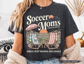 World Cup 2026 Women's Shirt, Soccer Mom Gift, World Cup Shirts For Women, Next World Cup 2026, Soccer Moms Club, World Cup Game Day Outfit M