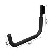45KG 2Pcs Cradle Brackets Garage Hanger For Kayaks Canoes Surfboards Steel Heavy-duty Kayak Wall Mount Hangers