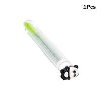 1/2/5Pcs Cute Panda Bamboo Eyelash Brush Tubes With Crystal Lash Mascara Wands Eyebrow Comb Spoolies Applicators Makeup Tools
