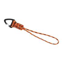 Triangle Buckle Paracord Keychain Anti-lost Multifunctional Braided Woven Keychain High Strength 20cm Parachute Cord Carabiner