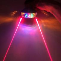 Laser Led Lights For Bike Lights Lamp Bike Accessories Laser Taillights Bicycle Lights Safety Warning Lights Bike Tail Light