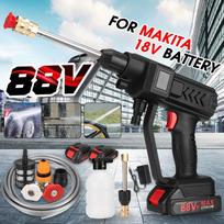 88VF 1500W Car Wash Pressure Water Cleaning Machine for 18V Battery Cordless High Pressure Cleaner Washer Spray Water Gun