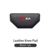 For KIA Car Leather Knee Pad Leg Pad Hand Inside Armrest Leg Pad Support Accessories Sorento Stinger Soul Spectra Niro Cadenza