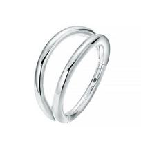1PC G23 Titanium Hoop CZ Heart Septum Helix Piercing Nose Rings Tragus Cartilage Hinged Segment Earrings Perforated Jewelry gift 1.2x8mm