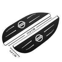 For Nissan J10 J11 2022 X-Trail Qashqai Juke Leaf Micra Patrol Pulsar 2PCS Car Rain Eyebrow Auto Interior Accessories Decoration
