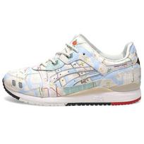 atmos x ASICS Gel Lyte 3 OG NYC Subway Men Sneakers Cream Birch Pure-Silver 1201A528-200 42.5
