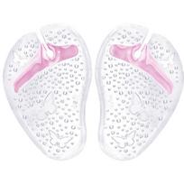 Flip-Flops Forefoot Pad Non-Slip Wear Butterfly Pattern Flip-Flops Gel Slippers Pad Transparent with Adhesive One size fits all
