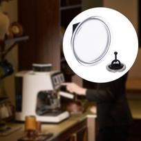 Frother Lid Milk Cover with Frothing Whisk Seal Part for Coffee Lovers for Aeroccino 4