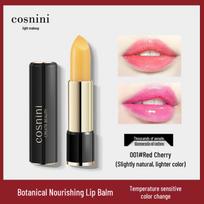 COSNINI Legendary Carotene Color-Changing Lipstick: Red Cherry Gloss & Moisturizing Balm