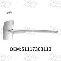 Automobilio priekinio buferio grotelių apdailos moldingas 51117303113 51117303114 BMW F15 X5 35i 35ix 35dx 40ex 50ix 2013-2018 m. Automobilių dalys