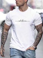 Los Angeles T-Shirt Summer Men Sports Fitness Tops Tees Male Casual Short Sleeve Cotton Clothing Fashion Letter Print Streetwear M