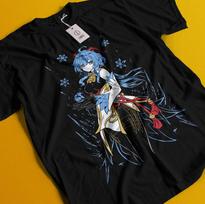 Genshin Impact marškinėliai Xiao marškinėliai Gorou marškinėliai Raiden Shogun marškinėliai Klee Tao Ganyu L