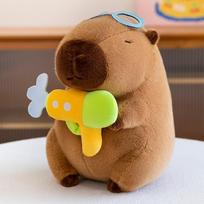 Diver capybara plush toy doll cute kapibara doll water guinea pig for children's day gifts 30cm【0.45kg】