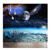 Size 3D Space Landscape View Wallpapers for Living Room Bedroom Mural 3D Wall Papers Home Decor 200 cm(W) x 140 cm(H)