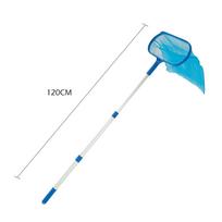 120cm Home Outdoor Pool Cleaning Net Shallow/Deep Water Fishing Net Salvage Mesh Pool Skimmer Leaf Catch Cleaner Accessories New