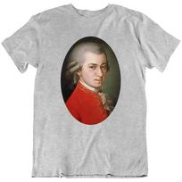 Classical Music Wolfgang Amadeus Mozart Composer Retro T-Shirt Tee Gift New L