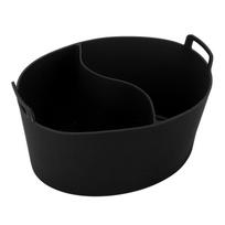 Slow Cooker Liner Food Grade Silicone Leakage Proof Reusable Heat Resistant Pot Divider Liner raudona