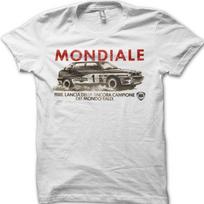Mondiale Rally Classic Retro Motorsport Senovinio Automobilio Marškinėliai 06186 L