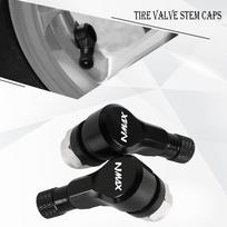 For YAMAHA NMAX155 NMAX125 N MAX NMAX 125 155 2015 2016 2017 2018    2022 CNC Motorcycle Tire Valve Stem Caps NO LOGO