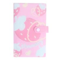 Snap Button 3-Inch Photo Picture Albums Cute Fruits Cover Card Holder Transparent  240 Slots Card Display For Photo Picture