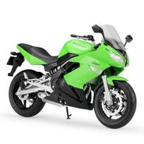 WELLY 1/10 Kawasaki Ninja 650R Alloy Sports Motorcycle Model Diecasts Metal Street Racing Motorcycle Model Simulation Kids Gifts