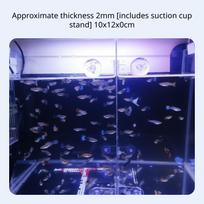 Akrilinė akvariumo pertvara su siurbtukais