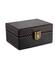 Carbon Fibre Mobile Phone RFID Faraday Box Car Key Signal Shielding Box Fob Protector Mobile Phone Card Storage Case 11.5x9x6.2cm juoda