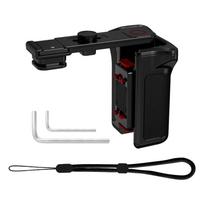Grip Kit with Cage Camera Grip Holder with Shutter Button Quick Release Cold Shoe for Insta360 Ace Pro 2 / Ace Pro