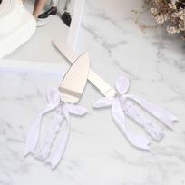 Elegant Cake Serving Set for Wedding Celebrations Gold Diamond Star