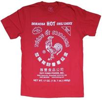 SRIRACHA Hot Sauce Red T-Shirt NWT Licensed & Official Unisex T-Shirt S
