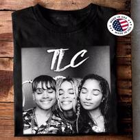 TLC Grupės Albumo Dovana Mamai Šeimos Marškinėliai Visų Dydžių S-5XL Unisex Marškinėlis L gray