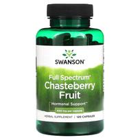 „Swanson“, plataus spektro vaistinės uogos, 400 mg, 120 kapsulių
